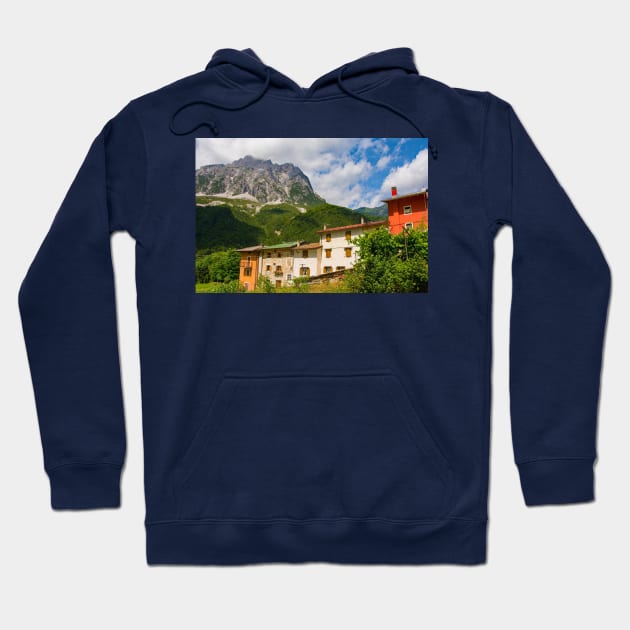 Dordolla Village in North East Italy Hoodie by jojobob